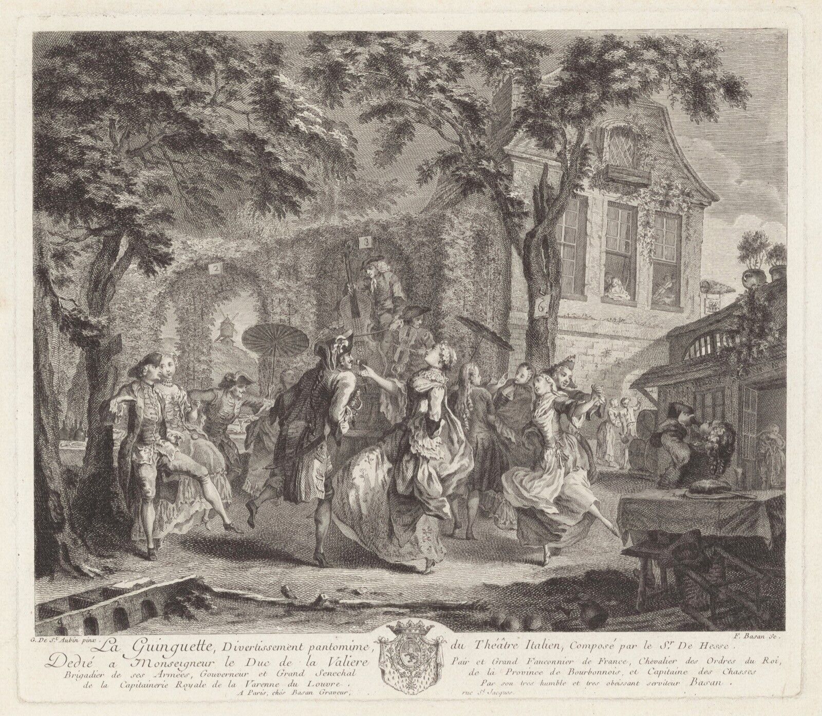 Decor Poster.Wall vintage interior design.French classic ballet.Dancers.12689