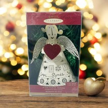 Hallmark Keepsake Laser Gallery Angel 1999 Tracy Larsen Christmas Light ... - £11.82 GBP