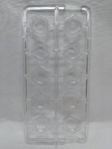 Lot Of (10) Clear Plastic Hexagon 1&quot; Miniature Bases - £15.30 GBP