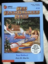 Vintage The Baby Sitters Club #39 Poor Mallory! Novel Book Ann M Martin - $10.00