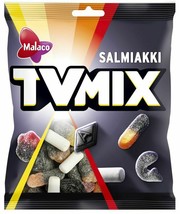 5 x 280 Malaco TV Mix Salmiac Salmiakki - £46.68 GBP