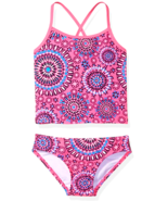 Kanu Surf Girls&#39; Melanie Beach Sport 2-pc Banded Tankini Swimsuit 2T NWT - £7.82 GBP