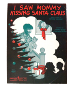 I Saw Mommy Kissing Santa Claus Words &amp; Music by Tommie Conner 1952 Harm... - £11.85 GBP