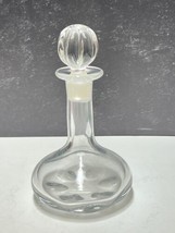 Vtg Orrefors Petite Ship Decanter Cordial Clear Small Barware w Stopper 4260-711 - £68.50 GBP