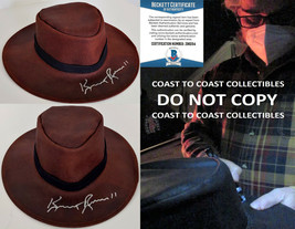 Kurt Russell Wyatt Earp Tombstone actor signed autographed cowboy hat COA,proof  - £740.02 GBP