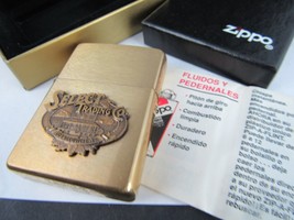Rare Zippo Lighter 1995 Vintage Select Trading Co. Sealed & Paperwork & Box! - $74.79
