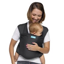 Moby Evolution Bamboo Baby Wrap/Carrier-CHARCOAL-Great For Newborns! New - £27.68 GBP