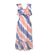 Jessica Simpson Girls&#39; M (10/12) ~ Ruched Bodice ~ Ruffle Trim ~ Tie Dye... - $42.10 CAD