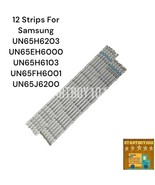 12 Strips For Samsung UN65FH6001 UN65H6203BF UN65H6203AF UN65H6103 UN65J... - €35,75 EUR