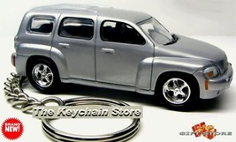 RARE CUSTOM KEY CHAIN RING SILVER CHEVY HHR CHEVROLET GREAT for GIFT or ... - £46.45 GBP