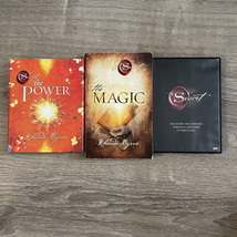 Rhonda Byrne 3 Book &amp; DVD Lot The Secret * Magic * Power - $19.95