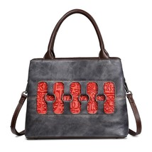 Leisure Genuine Leather Women Bag 2022 New Retro Handbag Handmade Large ... - £113.18 GBP
