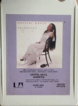 Crystal Gayle / Favorites 1980 United 8 Track Tape  - £12.76 GBP