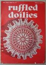 Crochet Pattern Book Coats &amp; Clarks Ruffled Doilies Book No. 95 - £14.66 GBP