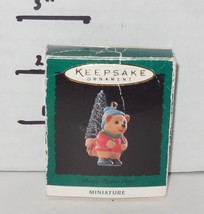 1994 Hallmark Keepsake Miniature Ornament Beary Perfect Tree - $15.51