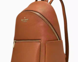 NWB Kate Spade Leila Dome Backpack Brown Leather K8155 $399 Retail Gift ... - $141.56