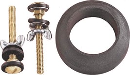 NEW PLUMB PAK PP835-22 TOILET TANK TO BOWL RUBBER WASHER AND BOLTS KIT 1... - $16.99