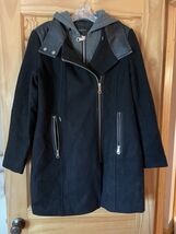 Marc New York Layered Wool Blend Coat Size 8 - $27.80 CAD
