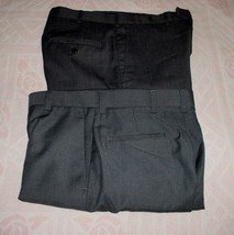 Kenneth Cole Men&#39;s Dress Pants Size 32/32 Lot Of 2 Straight Leg Flat Fro... - $39.99