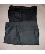 Kenneth Cole Men&#39;s Dress Pants Size 32/32 Lot Of 2 Straight Leg Flat Fro... - $39.99