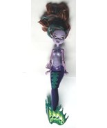 Monster High Great Scarrier Reef Glowsome Ghoulfish Clawdeen Mermaid Doll - $406.16 MXN