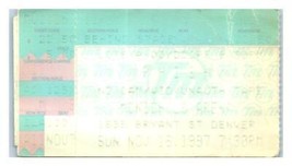 Etui Phish Pour Concert Ticket Stub Novembre 16 1997 Denver Colorado - £40.21 GBP
