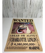 Wanted Dead Or Alive Charlotte Linlin Marine Anime Poster One Piece Mang... - £13.12 GBP