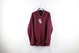 New Russell Athletic Mens Size Large Blank Half Zip Pullover Sweatshirt ... - $738.87 MXN