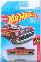 Hot Wheels - Custom &#39;53 Chevy: HW Flames #8/10 - #109/365 (2018) *Red Edition* - £2.37 GBP