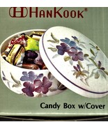 Candy Dish Hankook Candy Box with Cover - Vintage  - $163.59 MXN
