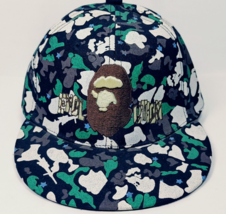 EVOLUTION Camo Hat Cap Fitted Medium 57CM Georgetown Collection Authentic - £7.81 GBP