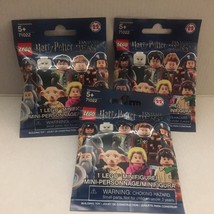 Three New Harry Potter Lego Minifigure Mystery Packs - £22.74 GBP