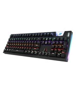 Mechanical Keyboard Abkoncore K660 Wired Gaming RGB Backlit LED SplashProof - $49.50