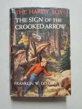 The Hardy Boys 28 The Sign of the Crooked Arrow Franklin Dixon 1953 Dust Jacket - £19.61 GBP