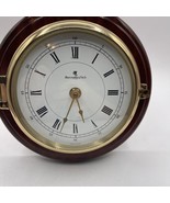 Abercrombie &amp; Fitch Nautical Port Hole Clock Made In Germany 8 Inches Tall - £129.50 GBP