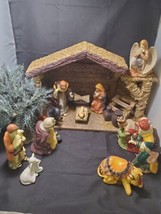Thomas Pacconi Classics 17 Piece Large Nativity Set QVC Excellent Used Condition - £51.84 GBP