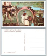MEXICO Postcard - ART, National Palace, Mural, Fresco de Diego Rivera F11 - $52.67 MXN