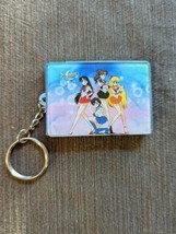 Vintage Sailor Moon Phone Directory Address Book Keychain Pendant HTF Ta... - $15.47