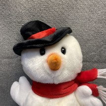 Vintage Retired TY Beanie Buddy Snowball the Snowan Stuffed Animal Toy KG - $11.88