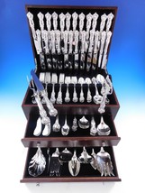 Marlborough by Reed &amp; Barton Sterling Silver Flatware Set 160 pcs Dn Monogram A - £9,005.00 GBP