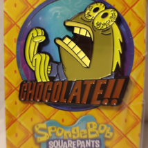Spongebob Squarepants Chocolate Guy Enamel Pin Official Collectible Badge - £10.61 GBP