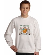 Warren Irish coat of arms Sweatshirt in White - $29.35
