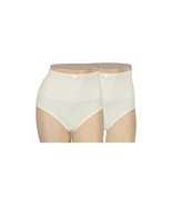 Two (2) Carol Wior ~ Size Small Panties ~ Microfiber ~ Shapewear ~ Ivory - $427.20 MXN