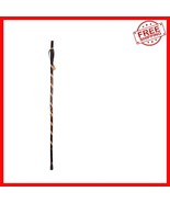 Handcrafted 55-Inch Nature Wood Hiking Stick with Waterproof Coating &amp; S... - $786.85 MXN