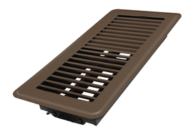 Deflecto Floor Register, 4 inches x 10 inches, in Brown, RGFB104 - £7.00 GBP