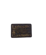 Vintage Worn Eutectic Castolin Dyna Brass Buckle Welding Technology Cowboy - £10.10 GBP