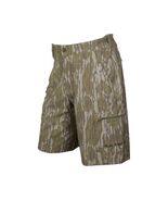 Huk Men&#39;s Nxtlvl 10.5&quot; Short Mossy Oak Bottomland Size Small Camo Fishing - €42,84 EUR