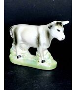 Vintage Cow Bull Toro Steer Horns Porcelain Ceramic Lusterware Brazil fi... - $255.94 MXN