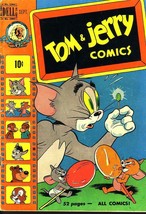 Tom &amp; Jerry #74 M-G-M Cartoon 1950 Egyptian Collection Vg - £29.07 GBP