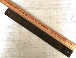 Vintage Auto Body Double Sided Rasp File 14&quot;x 1 3/8&quot; Wide - $10.95